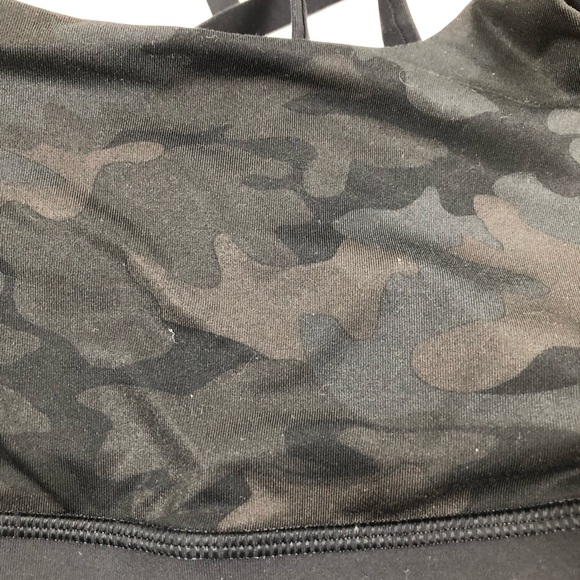Lululemon Camo Energy Sports Bra Sz 4 (A1) - Picture 10 of 11